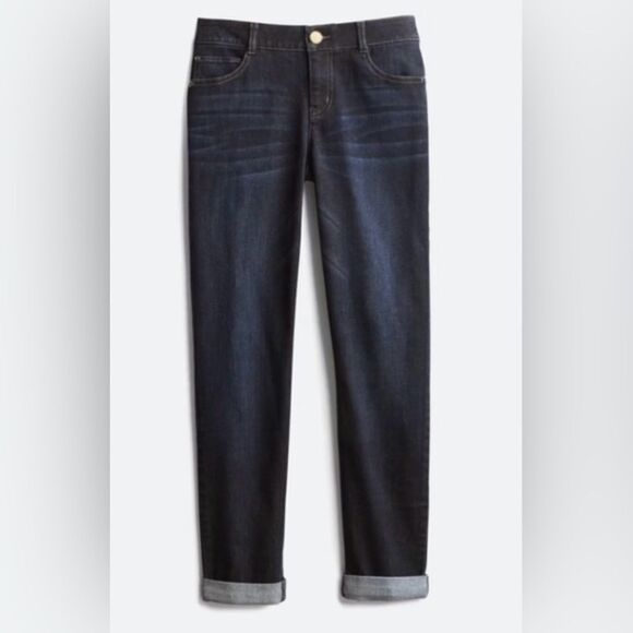 Mason & Belle Jaylah Mid Rise Roll Cuffed Boyfriend Jean Indigo 4 STITCH FIX NWT - Picture 1 of 7